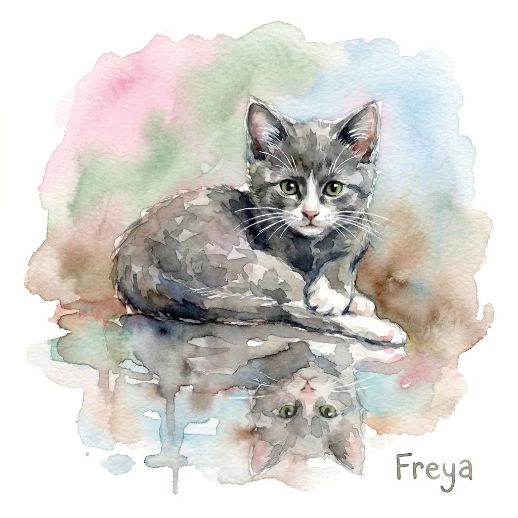 Freya's Gentle Reflection