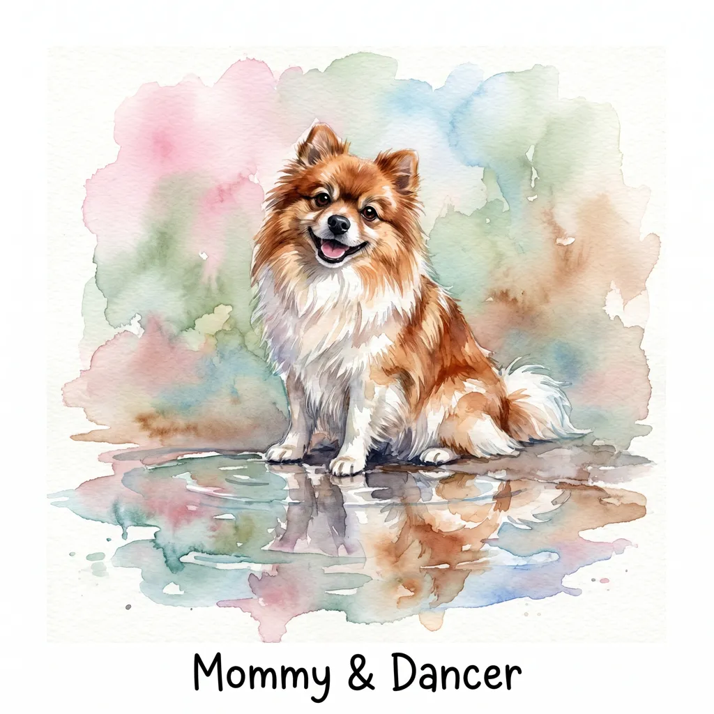 Dancer's Reflected Serenity