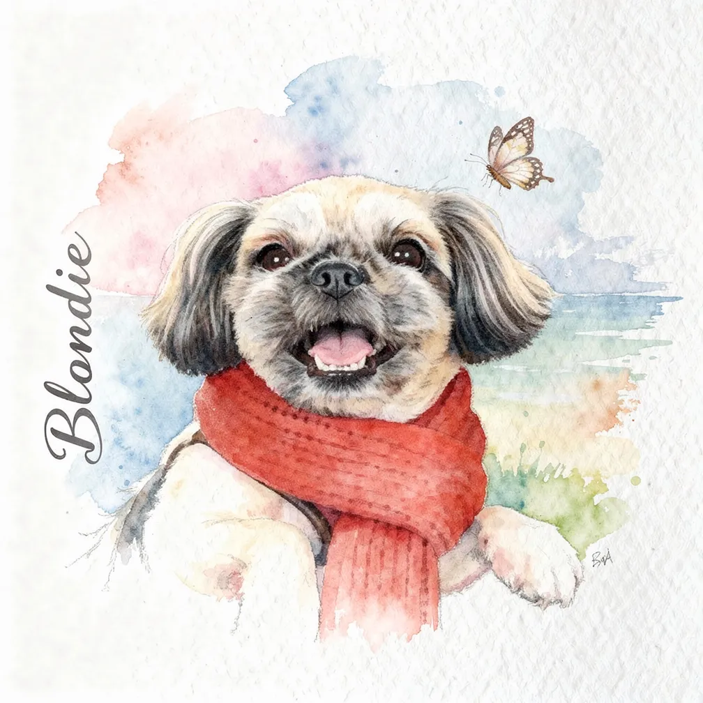 Blondie's Butterfly Moment