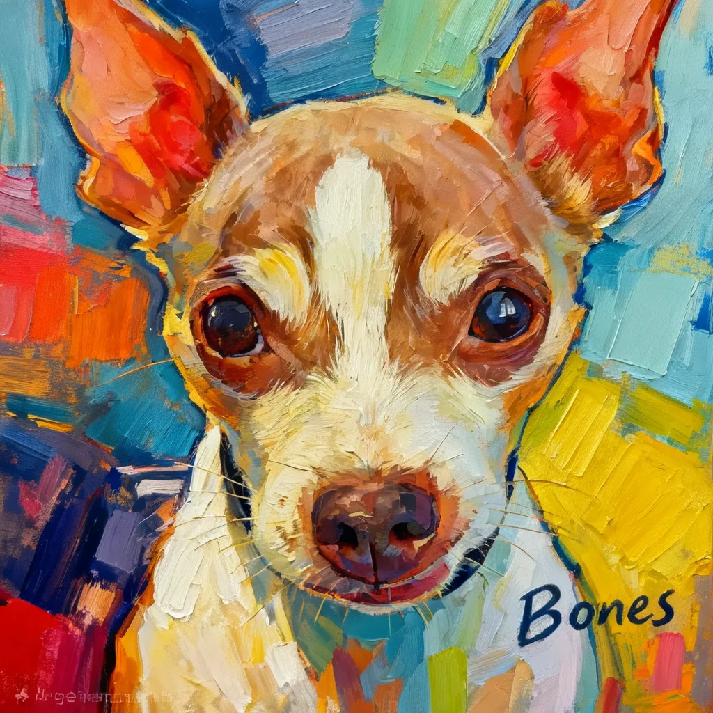 The Attentive Gaze of Bones