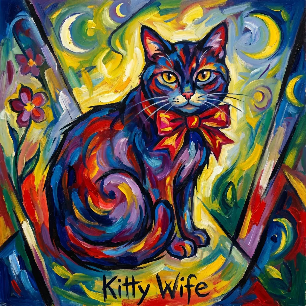 Lunar Reverie of Kitty Wife