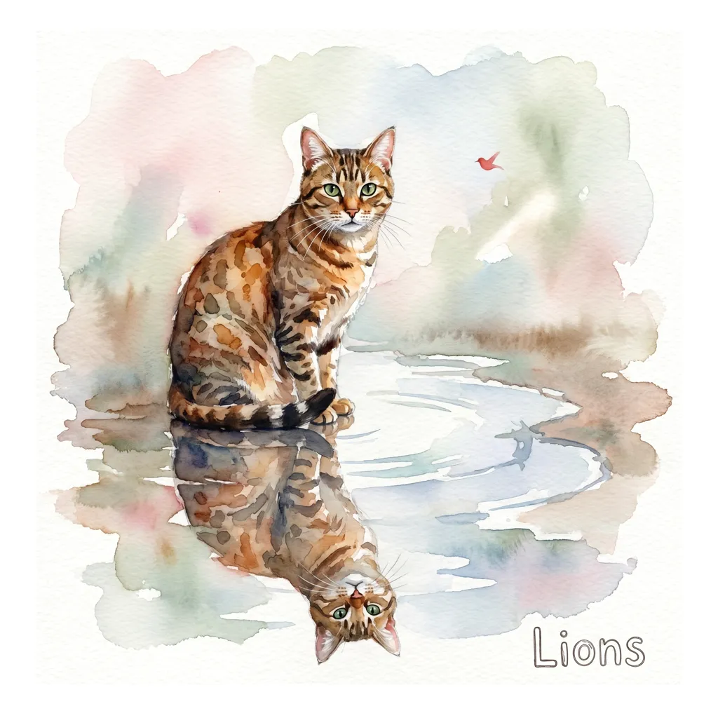 Lions' Verdant Gaze