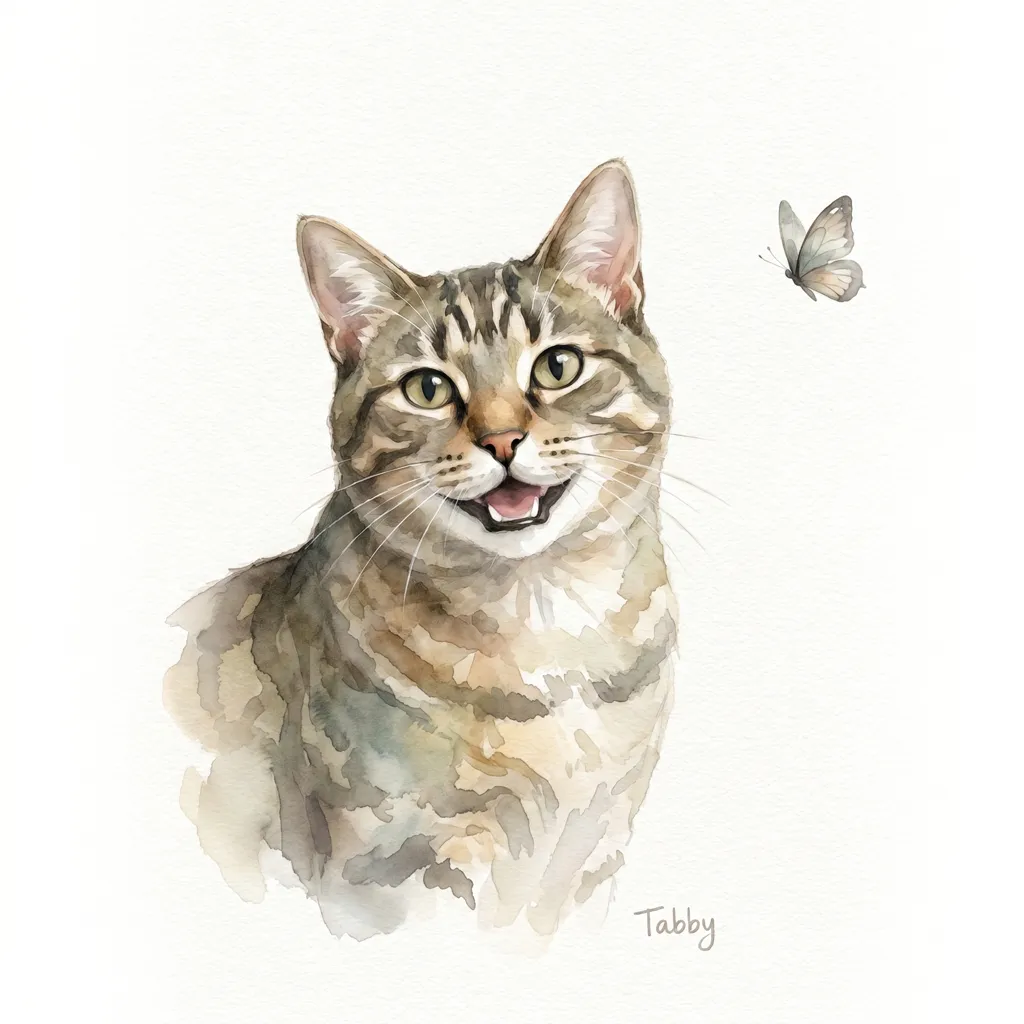 Tabby's Butterfly Wonder