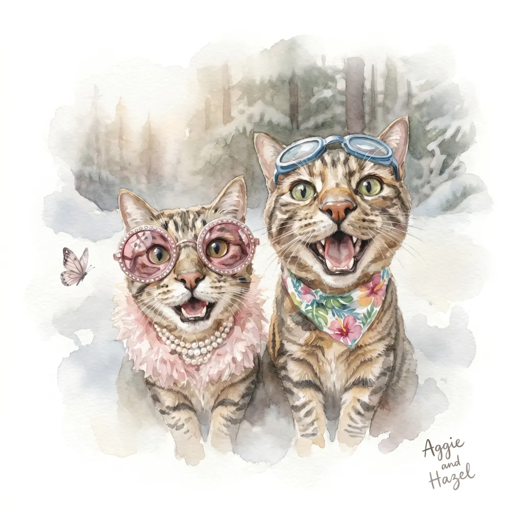 Aggie and Hazel, Winter Whimsy