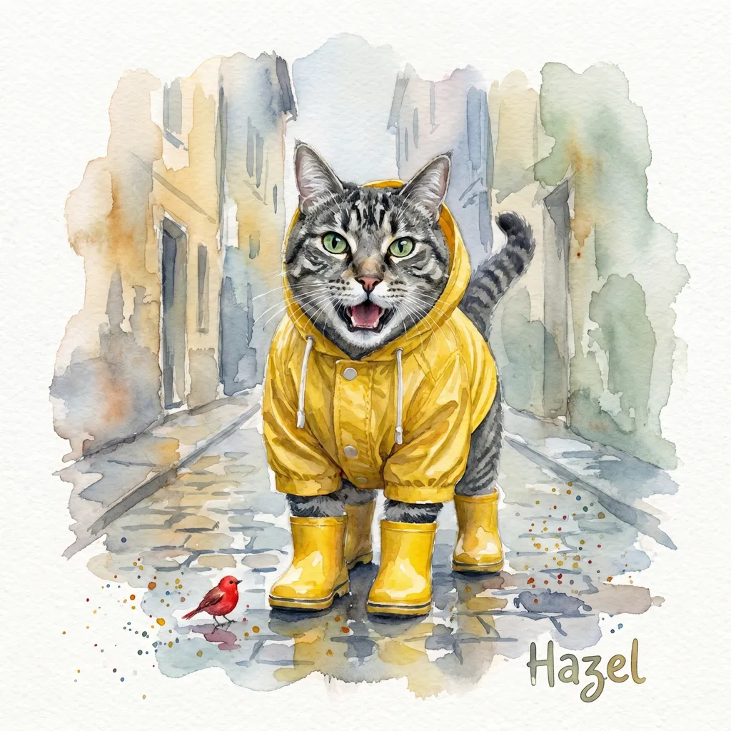 Hazel's Yellow Promenade