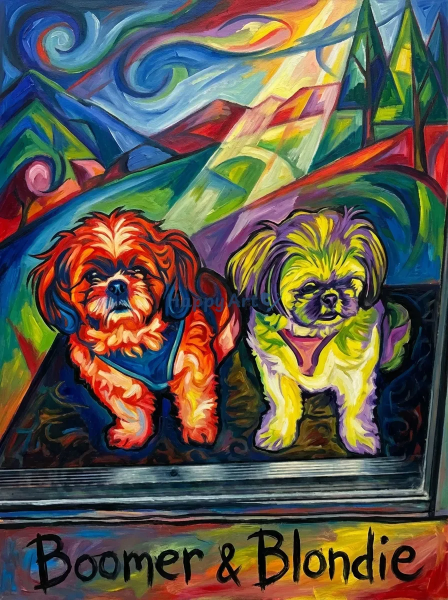 Artwork of Boomer & Blondie