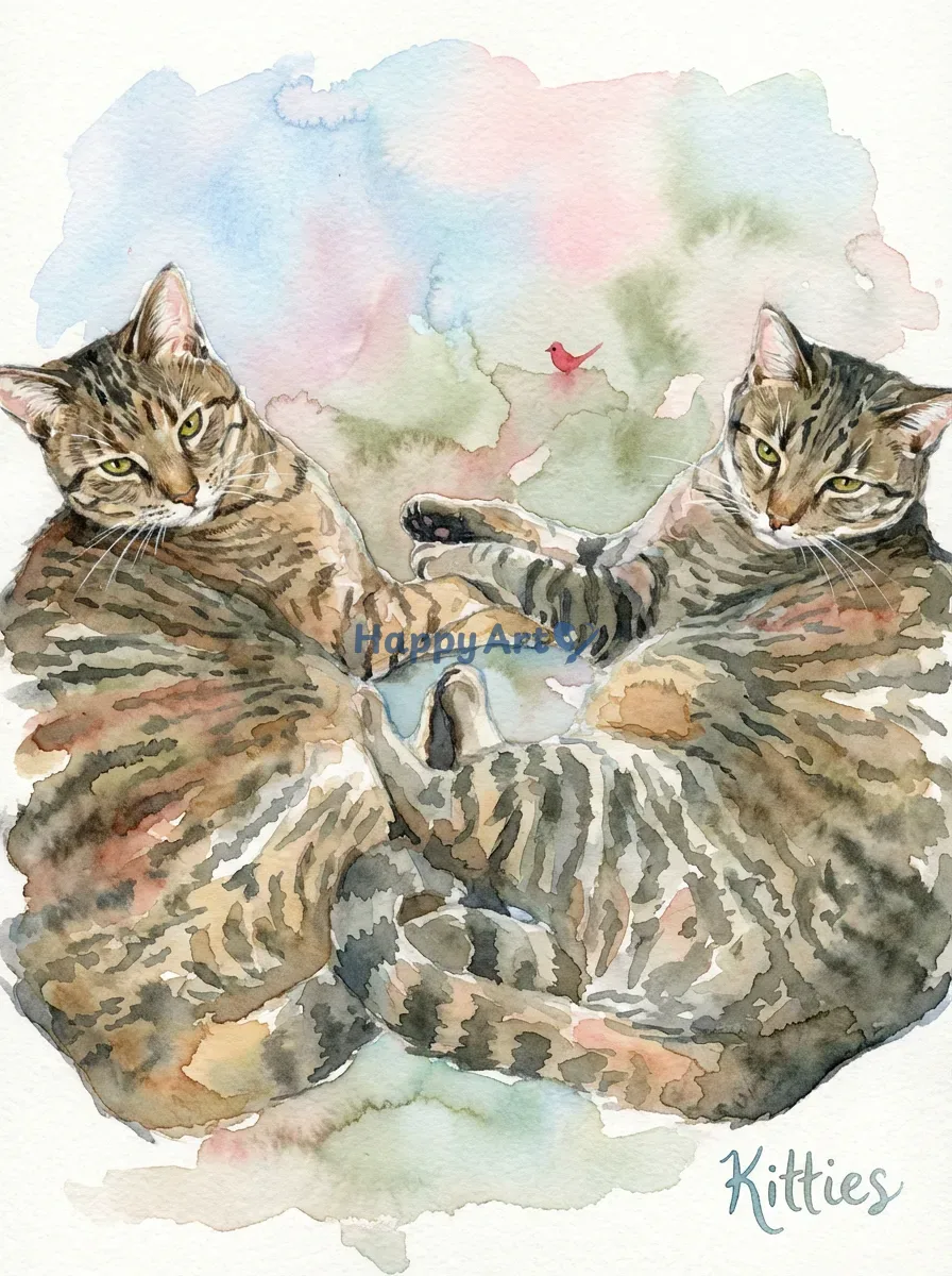 Artwork of Kitties