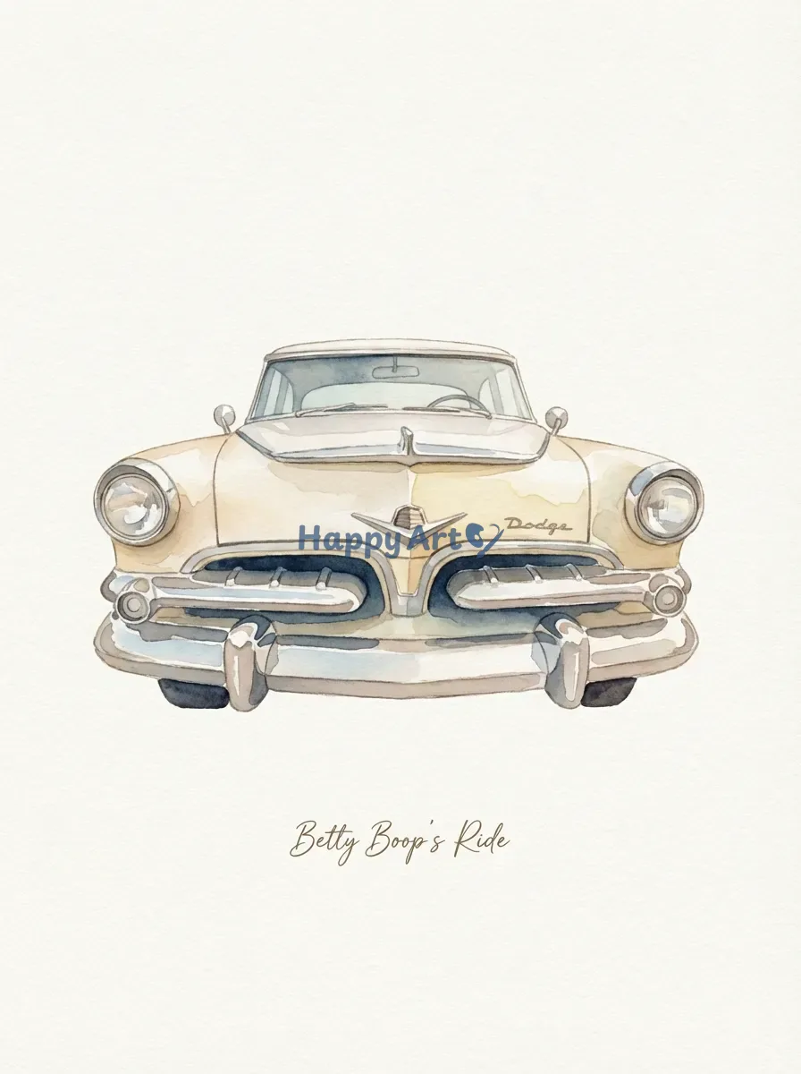 Artwork of Betty Boop