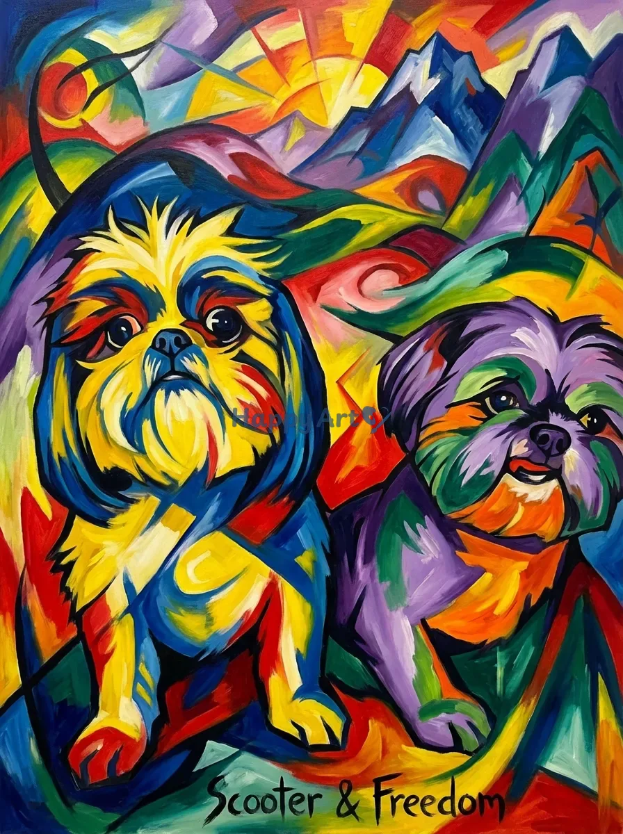 Artwork of Scooter & Freedom