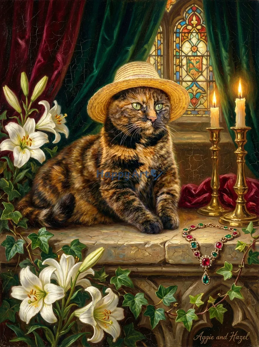 Artwork of Aggie and Hazel