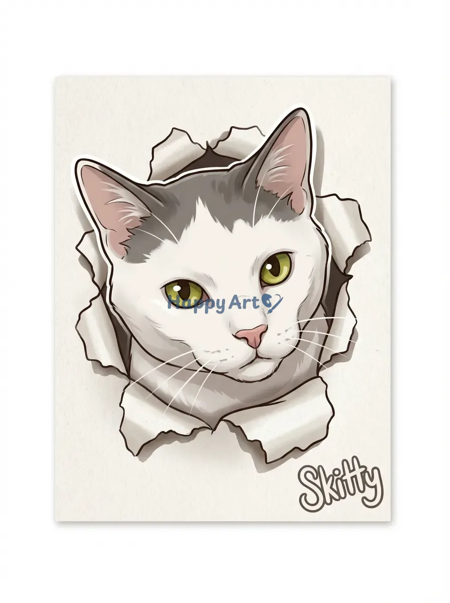 Artwork of Skitty