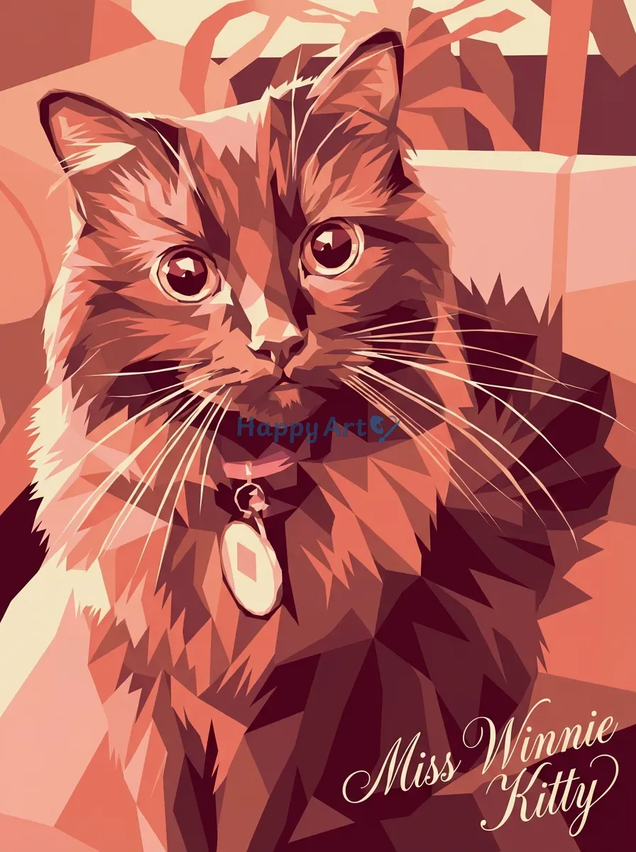 Artwork of Miss Winnie Kitty