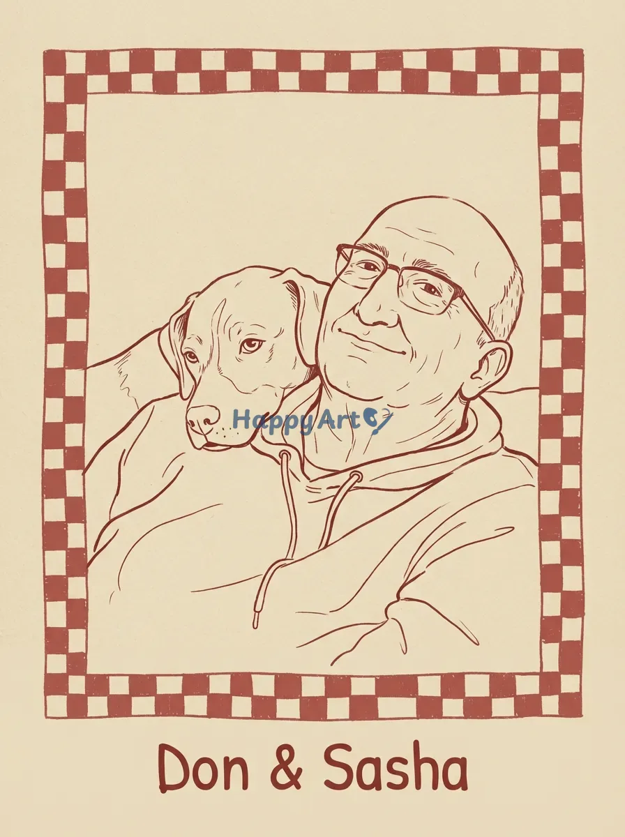 Artwork of Don & Sasha