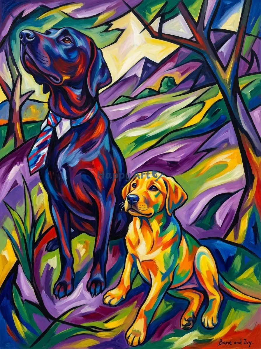 Artwork of Bane and Ivy