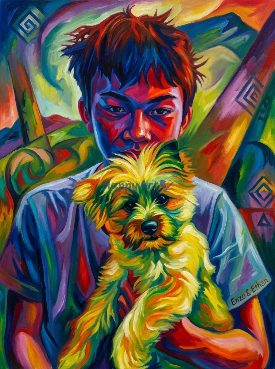 Artwork of Enzo & Ethan