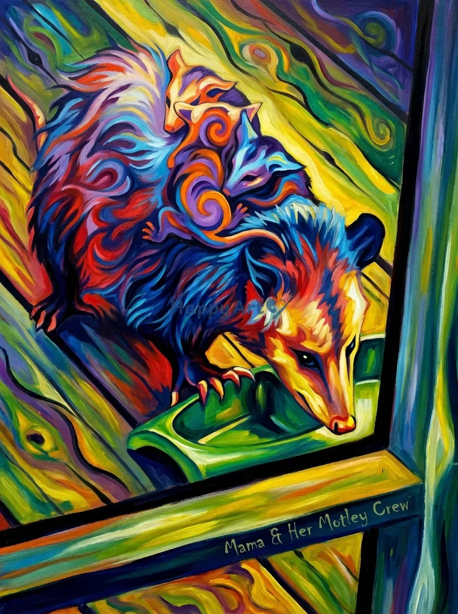 Artwork of Mama & Her Motley Crew