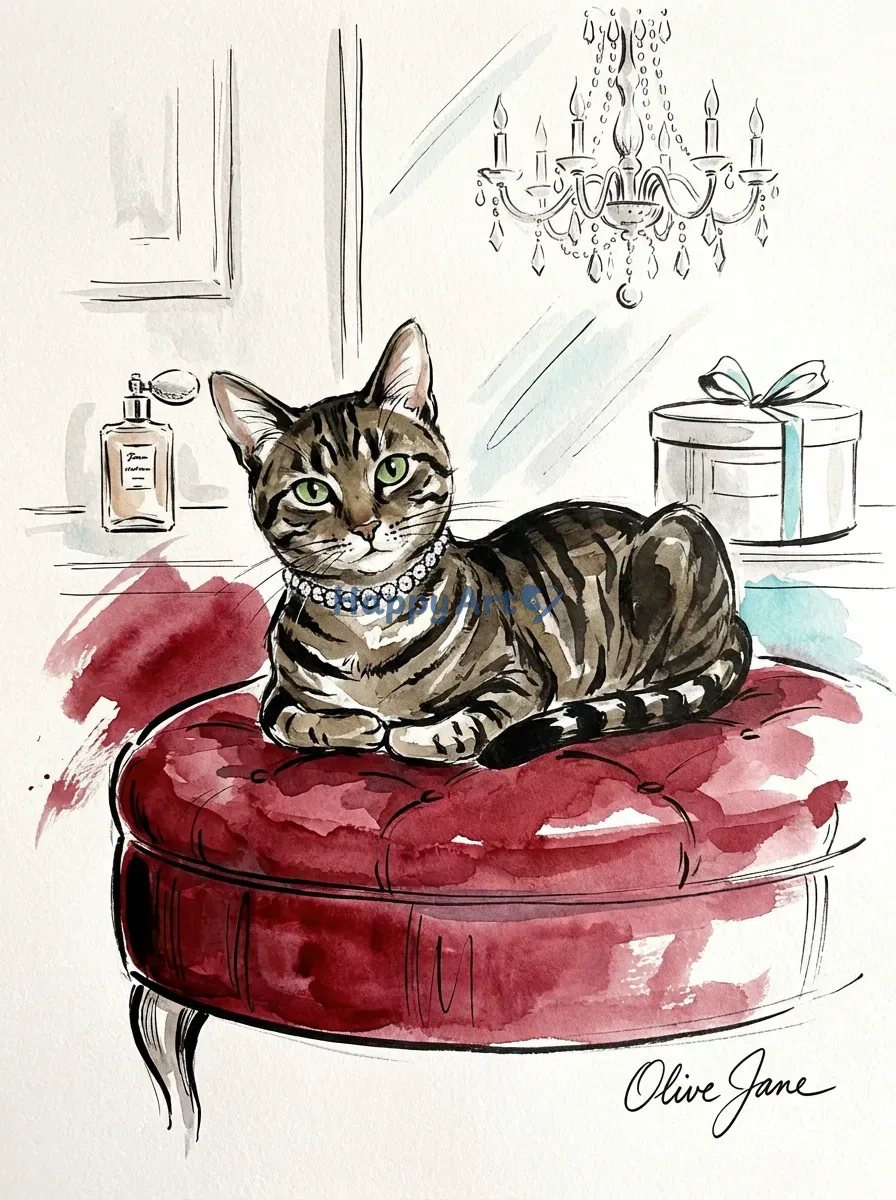 Artwork of Olive Jane