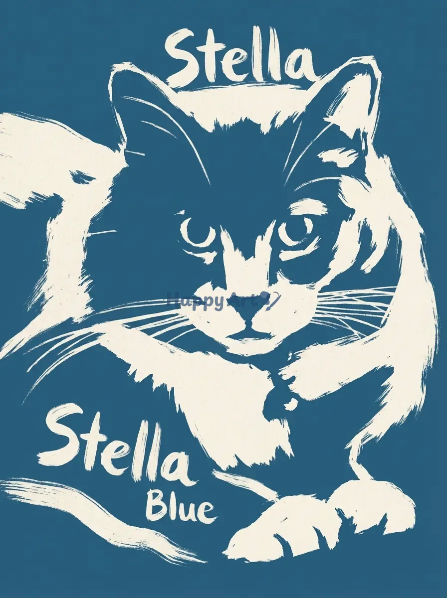 Artwork of Stella Blue