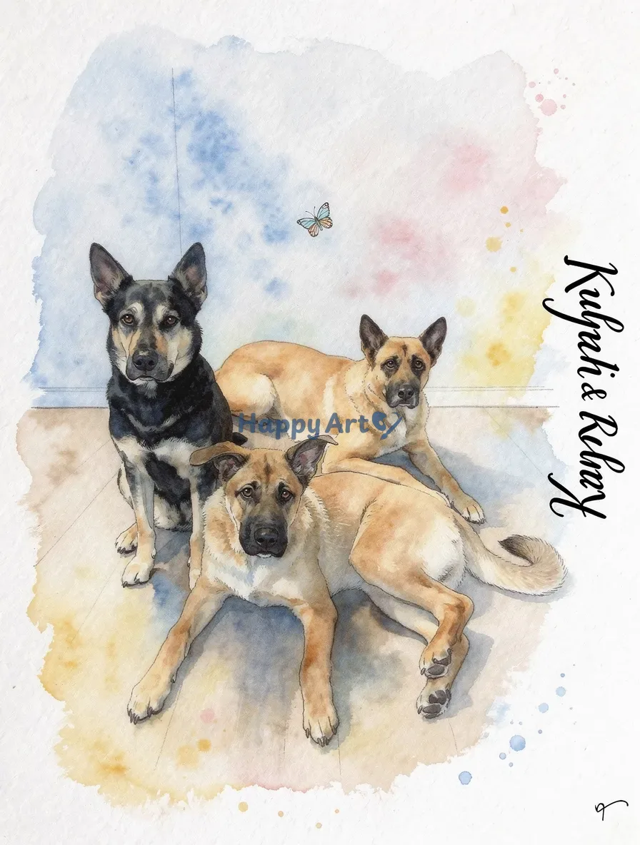 Artwork of Kylah, Kayto & Kaz