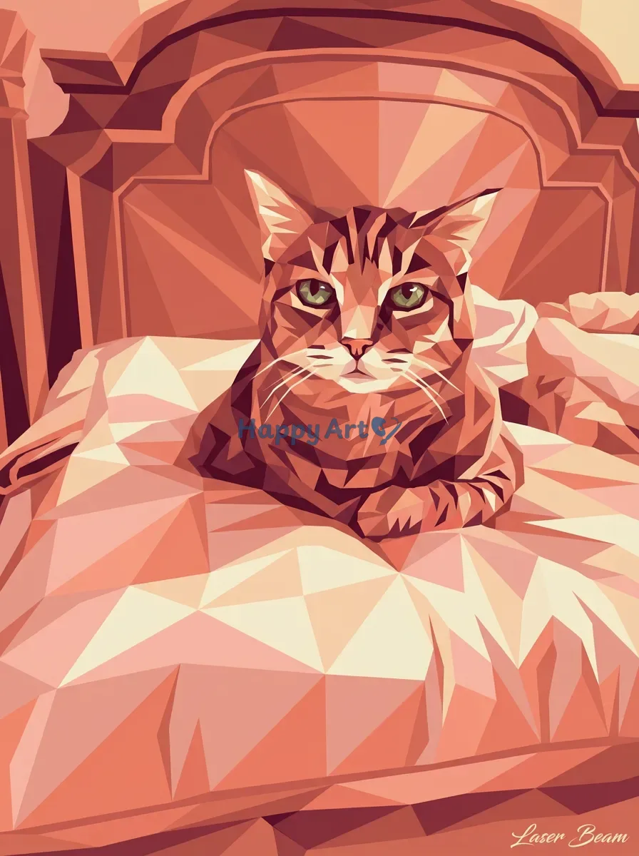 Artwork of Laser Beam