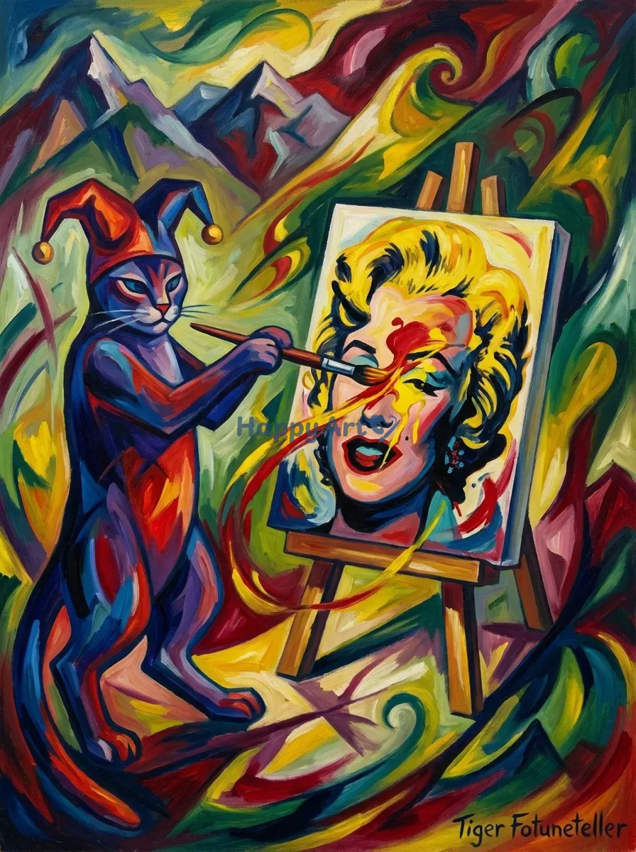 Artwork of Tiger Fotuneteller