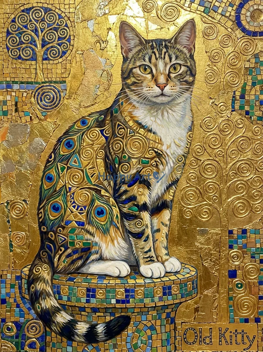 Artwork of Old Kitty