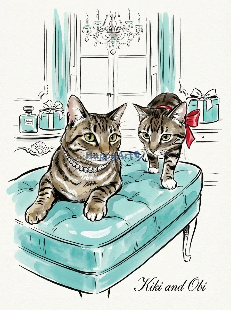 Artwork of Kiki and Obi