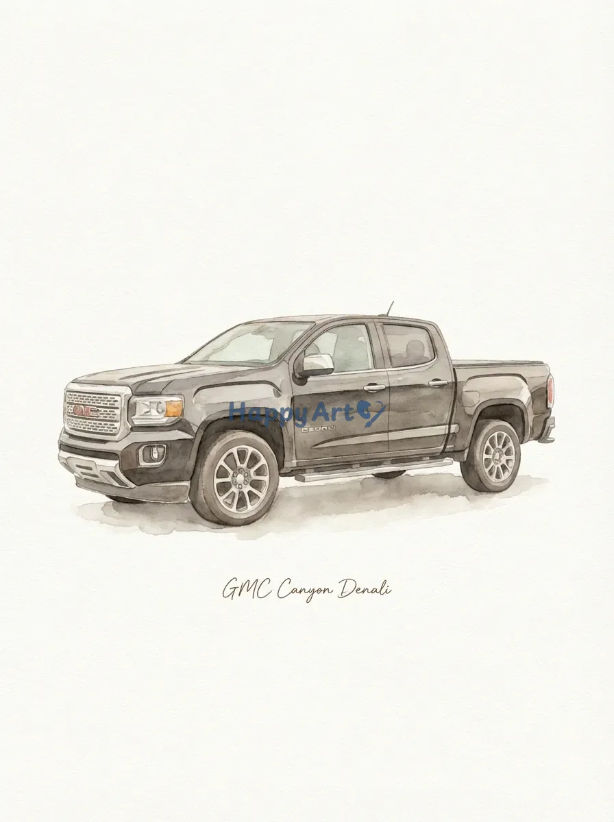 Artwork of GMC Canyon Denali