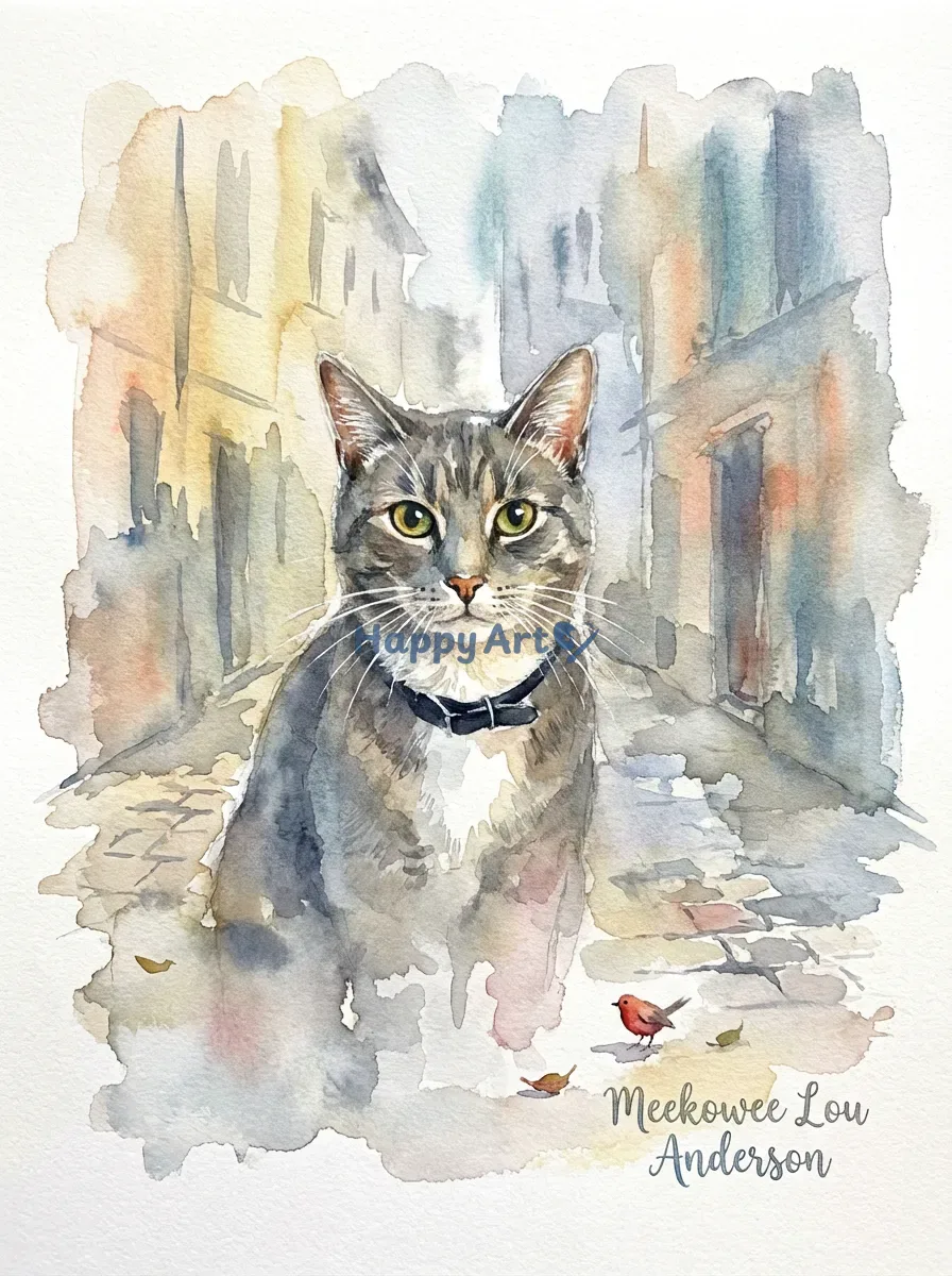 Artwork of Meekowee Lou Anderson