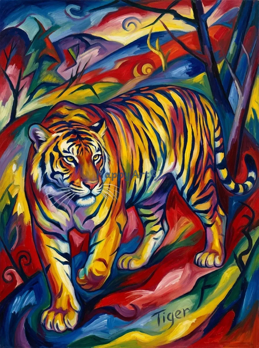 Artwork of Tiger