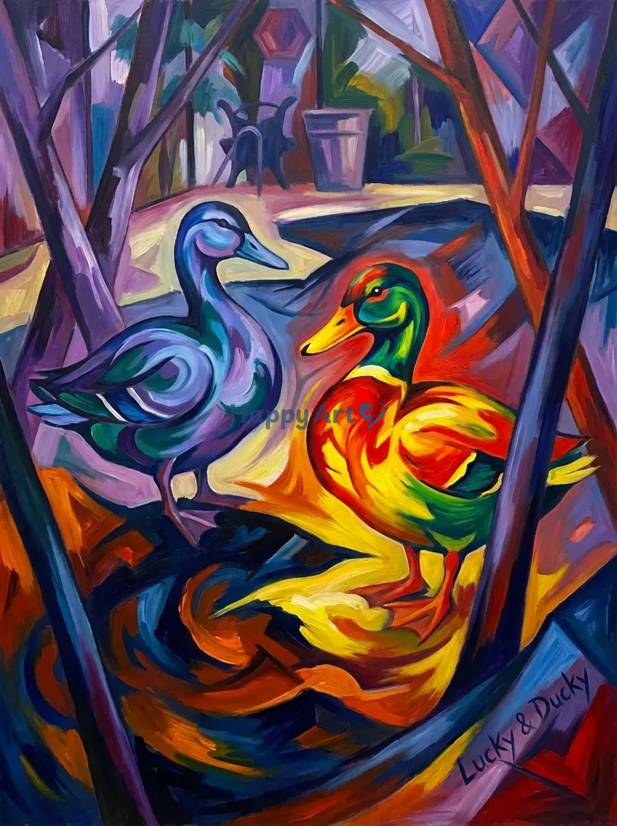 Artwork of Lucky & Ducky