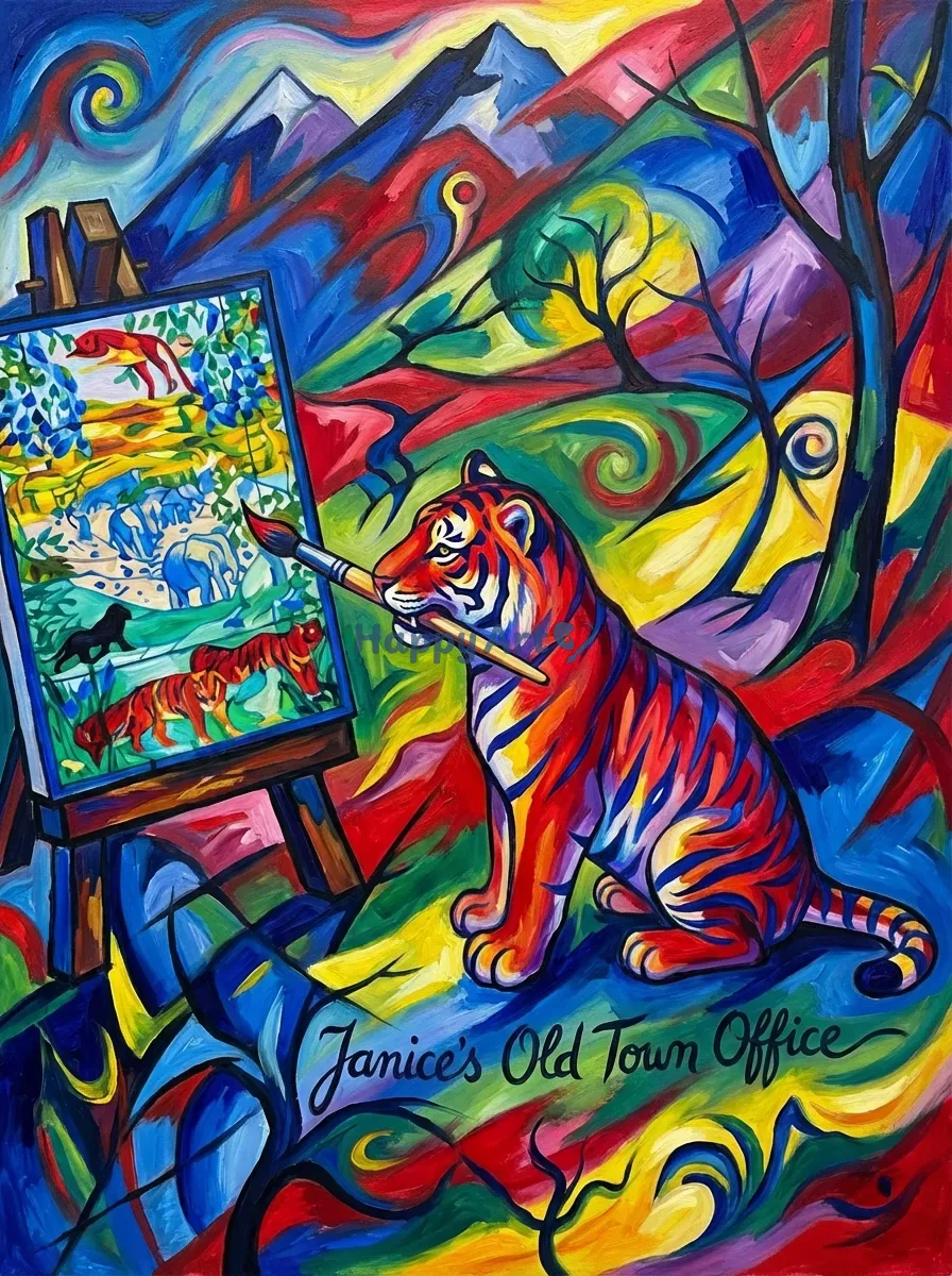 Artwork of Janice's Old Town Office